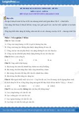 Đề thi học kì 2 Vật lí 10 Cánh diều - Đề số 1